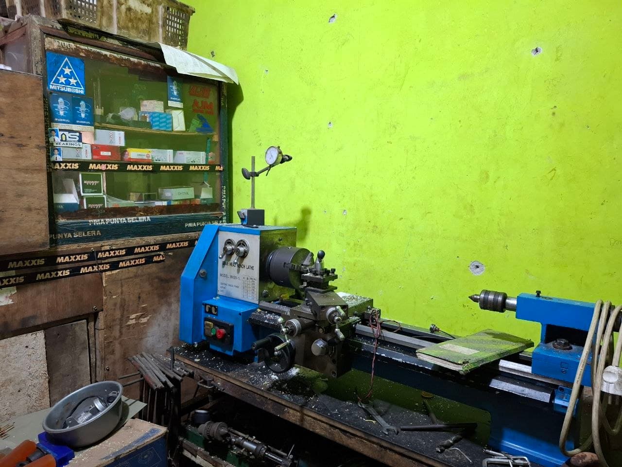 Dokumentasi AJM 07 di bengkel Ahad Jaya Motor