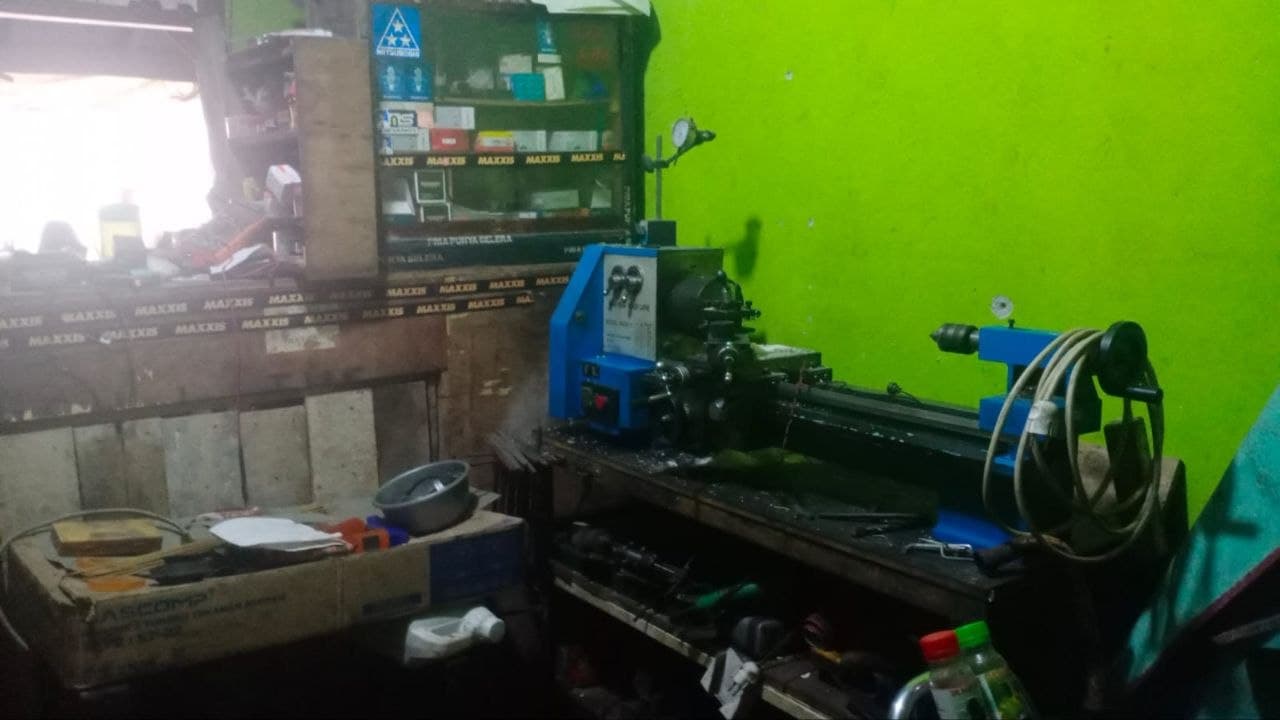 Dokumentasi AJM 09 di bengkel Ahad Jaya Motor