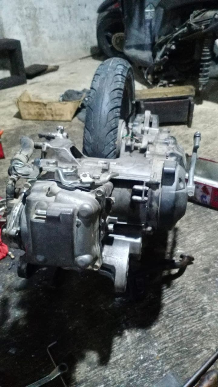 Dokumentasi AJM 21 di bengkel Ahad Jaya Motor