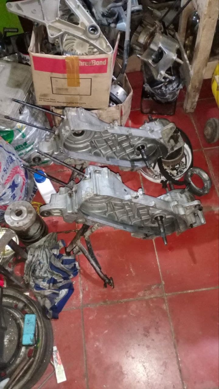 Dokumentasi AJM 22 di bengkel Ahad Jaya Motor
